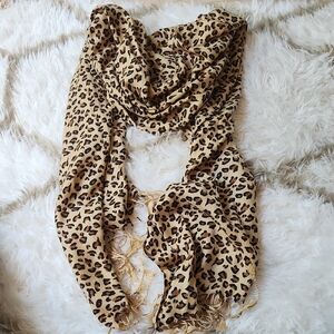 Leopard Print Scarf